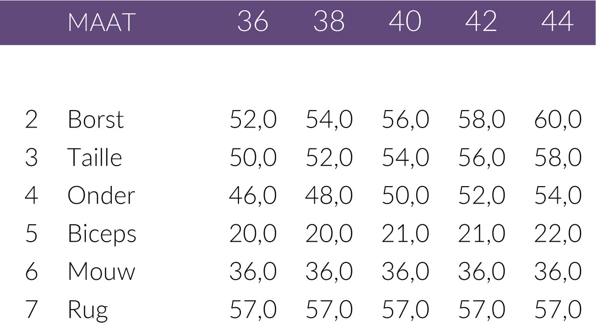 Maattabel Kimara Pullover Macy | Tall