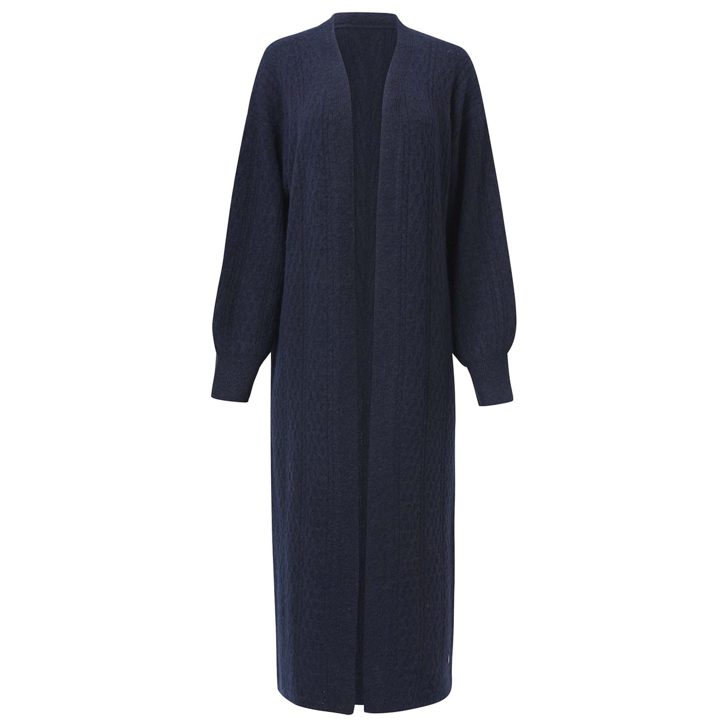 Smashed Lemon Vest Gebreid Donkerblauw | Tall