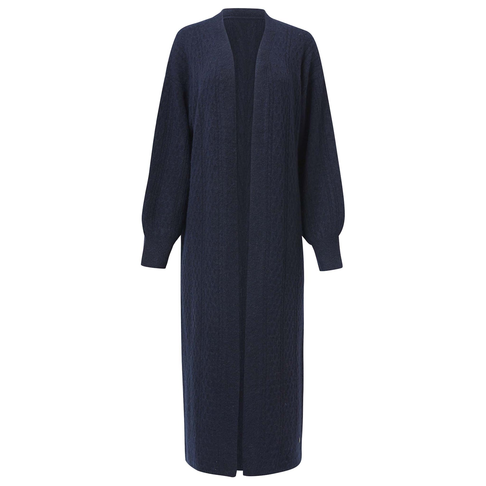 Smashed Lemon Vest Gebreid Donkerblauw | Tall