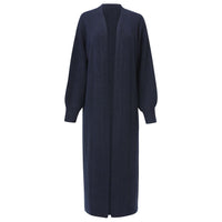 Smashed Lemon Vest Gebreid Donkerblauw | Tall