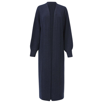 Smashed Lemon Vest Gebreid Donkerblauw | Tall