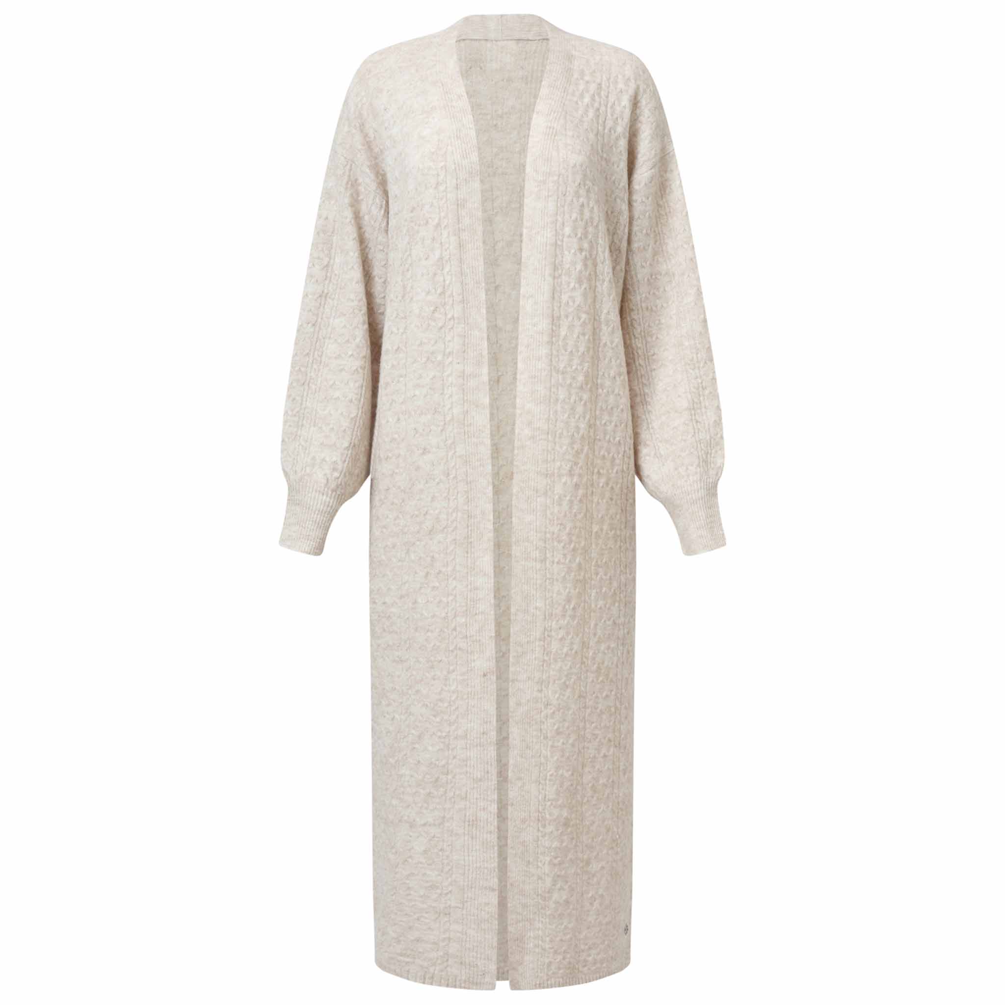 Smashed Lemon Vest Gebreid Zand | Tall