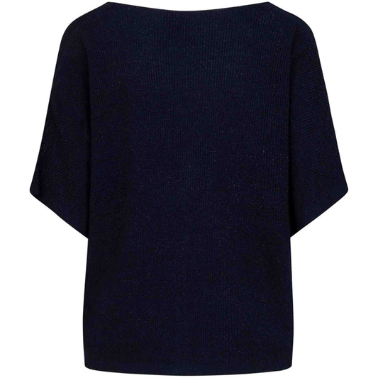 Kimara Vest Fiorella Donkerblauw, tall kleding voor lange dames, achteraanzicht