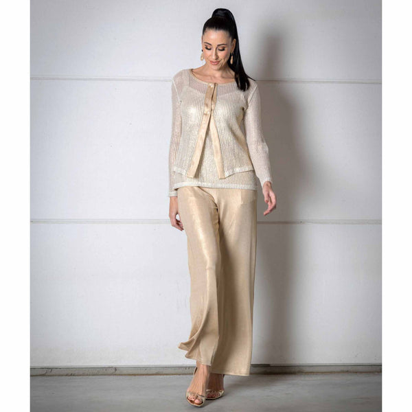 Only-M Vestje Net Foil, tall kleding voor lange vrouwen
