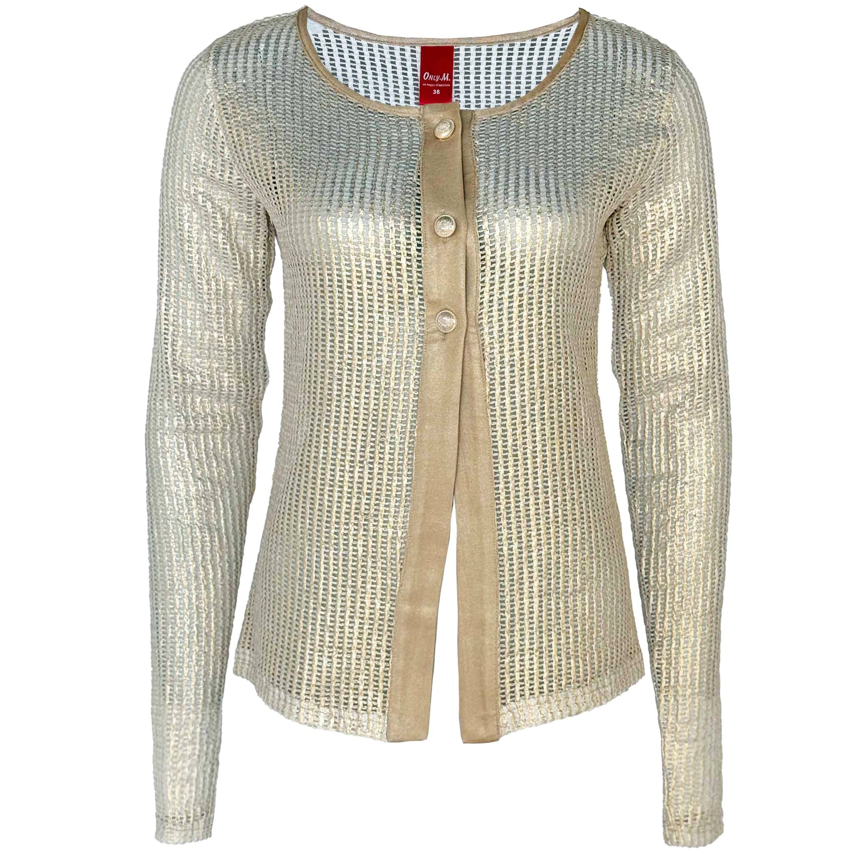 Tall Only-M Vestje Net Foil - lange vrouwen