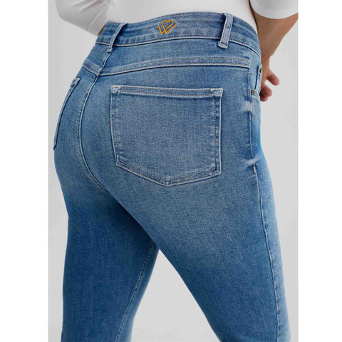 Wonderjeans WT Semi Skinny Authentic Blue | Tall
