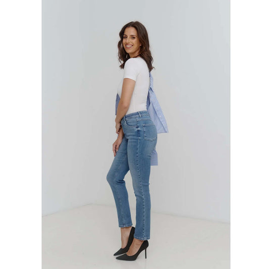 Wonderjeans WT Semi Skinny Authentic Blue | Tall