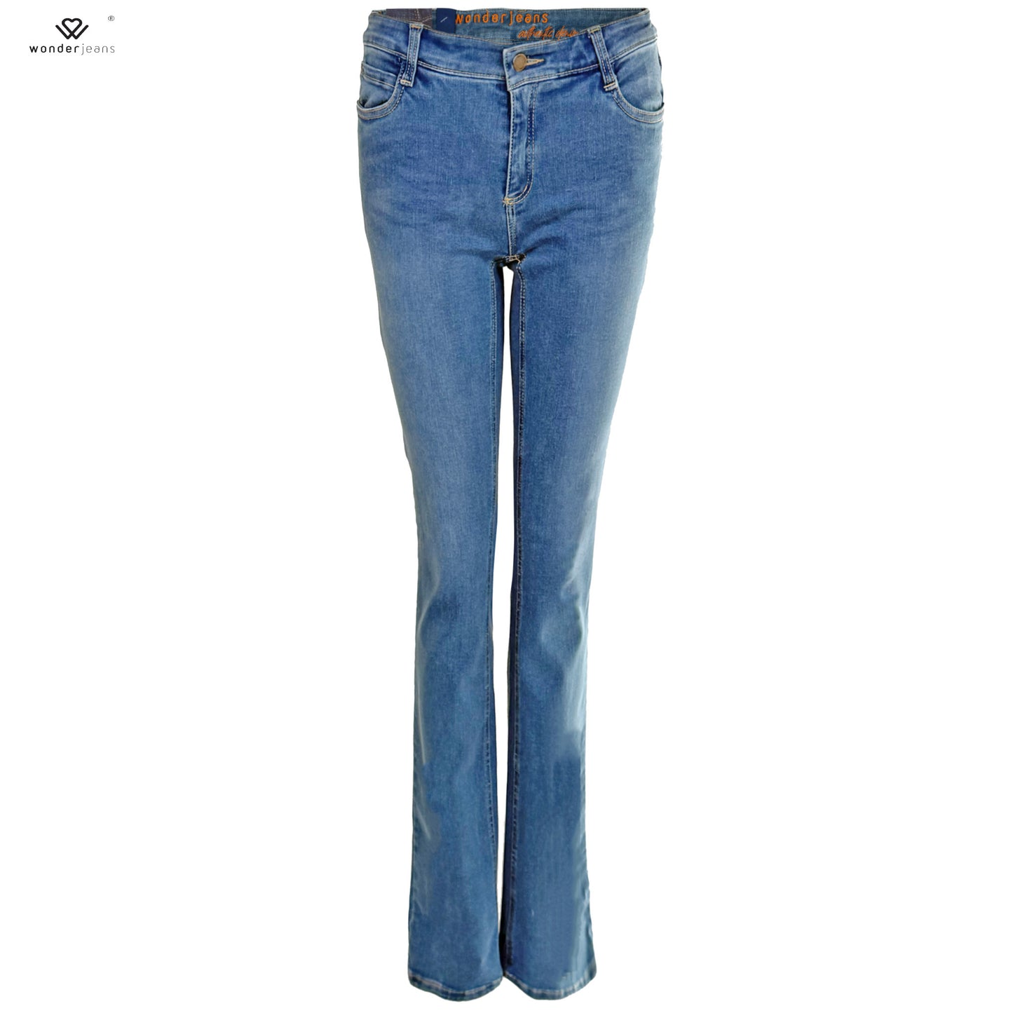 Tall Wonderjeans WB Bootcut Auth Bleach - lange vrouwen