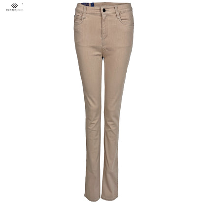 Tall Wonderjeans WT Straight Beige - lange vrouwen