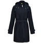 Tall Manisa Regen trenchcoat Navy - lange vrouwen