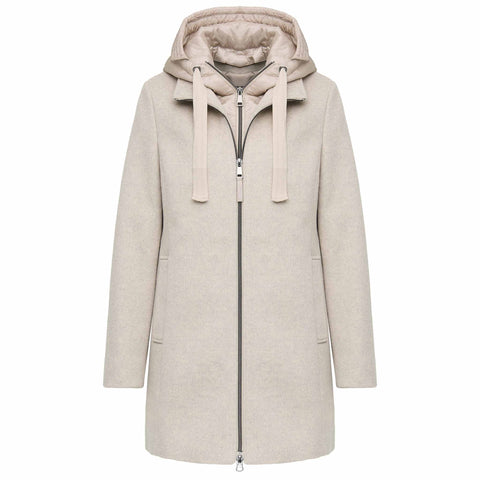 Manisa Jas Wol Lichtbeige, tall kleding voor lange vrouwen