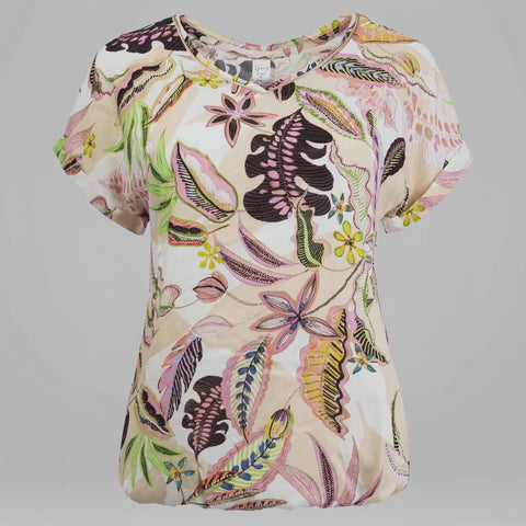 NED Shirt Nox Pink Flower | Tall