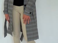 Only-M Trenchcoat Quadretto, tall kleding voor lange vrouwen