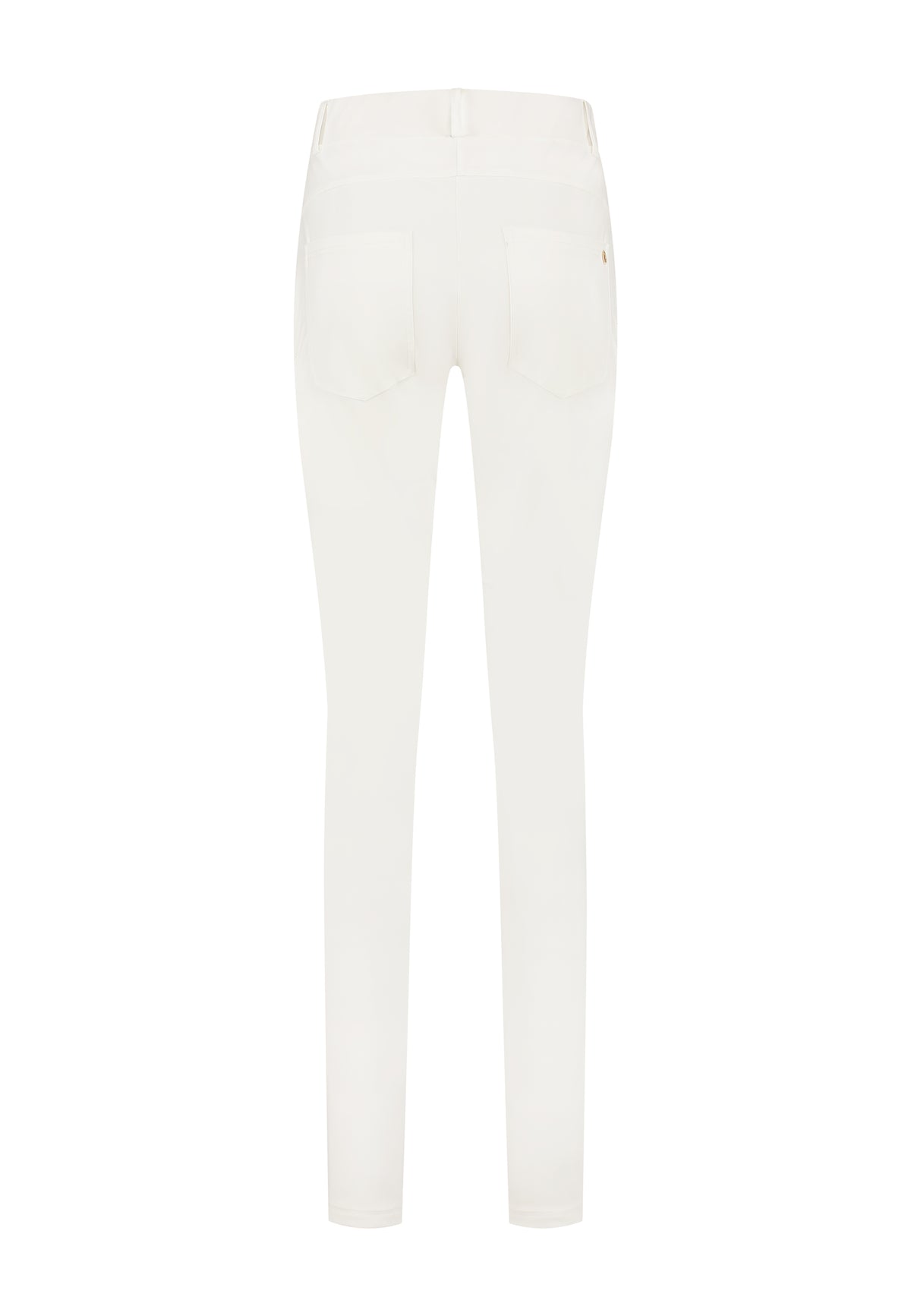 Longlady Z Broek Travel Strong Zip Offwhite