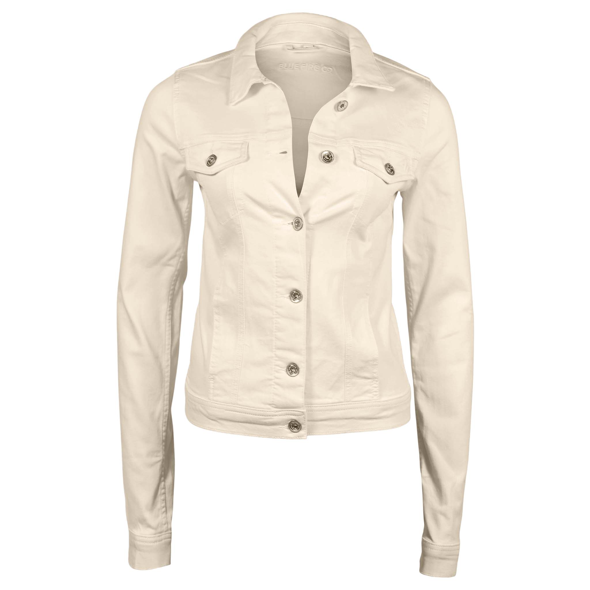 Tall BlueFire Jeans Jack Creme voor lange vrouwen