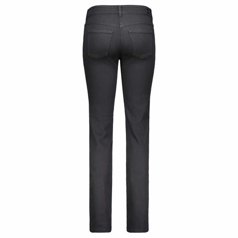 Mac Jeans Dream Black, jeans in tall met lange benen, achteraanzicht
