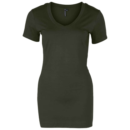 mode lange vrouw longlady shirt tiny