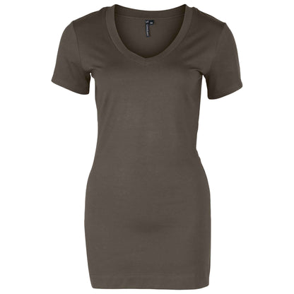 mode lange vrouw longlady shirt tiny