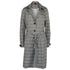 Tall Only-M Trenchcoat Quadretto voor lange vrouwen