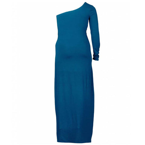 Longlady Jurk Janet, tall kleding voor lange dames, achteraanzicht