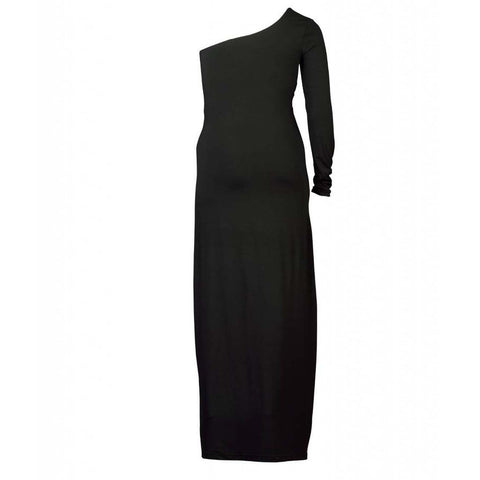 Longlady Jurk Janet, tall kleding voor lange dames, achteraanzicht